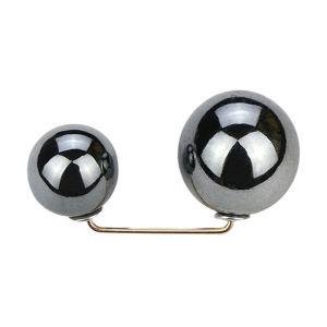 Harper เข็มกลัดมุกเทียม ปรับขนาดเอว/ขนาดขากางเกง สําหรับตกแต่งเสื้อ ผ้าคลุมไหล่ 2ชิ้น/แพ็ค Fashion Pins