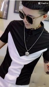 Áo thun nam Áo phông nam chứ Y phối 2 màu đen trắng nổi bật phong cách trẻ trung năng động thu hút moi ánh nhìn của người đối diện. mã H20