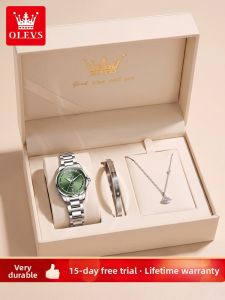 OLEVS | Đồng Hồ Quartz Nhập Khẩu Quà Tặng Sang Trọng Cho Nữ