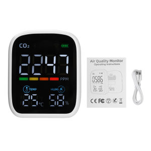 3 In 1 WiFi Air Quality Monitor CO2 Temperature Humidity Detection Carbon Dioxide Detector APP Control NDIR Infrared Sensor