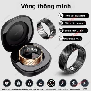 Nhẫn Thông Minh Theo Dõi Sức Khỏe Đa Chức Năng Năm 2025: Đo Nhịp Tim Oxy Máu Máy Đếm Bước Chân Theo Dõi Calo Dành Cho Mọi Người