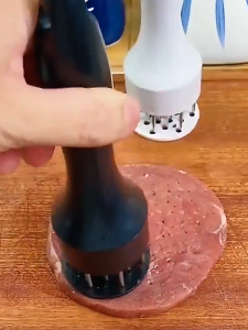 Cây dụng cụ châm đâm dần thịt búa xăm dằm làm mềm thịt bò thịt lợn thịt đỏ