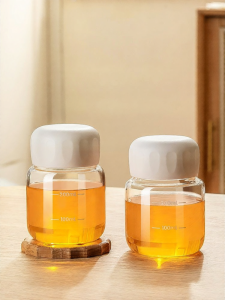 CRISTALGLASS | Honey Storage Jar Food Grade Small