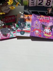Bevavar Quiet Book DIY Mainan Sanrio Mainan Edukasi Magnet Buku Busy Book Buku Kuromi Melody Cinnamorol