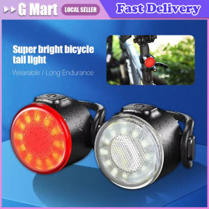 Bicycle Taillights Waterproof MTB Bike Lamp Battery Powered Warning Cycling Tail Light LED Headlight Rear Lamp