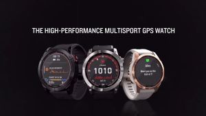 Đồng hồ thông minh Garmin fēnix® 7S(Màu Bạc với dây màu xám Graphite)_Mới hàng chính hãng