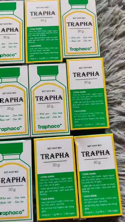Bột khử mùi Trapha