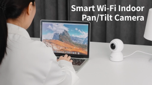 MeeGoo WiFi Smart Camera การออกแบบกิมบอลคู่ Full HD 4MP 2560*1440P กล้องวงจรปิด กล้องอัจฉริยะ การมองเห็นกลางคืนแบบสี HD สนับสนุน Tuya/Smart Life
