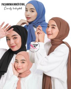 PASHMINA INNER OVAL CERUTY BABYDOLL / PASHMINA INNER CURVE /HIJAB INSTAN