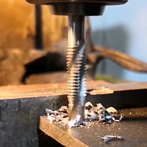 6PCS MATA BOR PEMBUAT ULIR DRAT DRILL TAP SET HEX TWIST SPIRAL TAPPER BAUT BIT DRILING TAPPING DEBURRING M3-M10