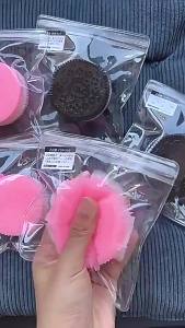 Squishy Handmade Silicone Cookies Fidget Toys Slow Rebound Stress Relief Pinch Decompression Squeeze Toy for Kids Adults Gifts