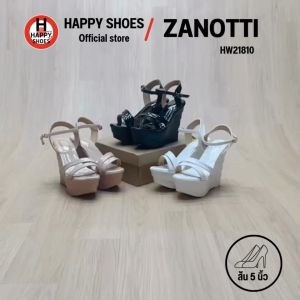 [🥇ของแท้100%🔢ไซส์35-40👠ส้น 5 นิ้ว] ZANOTTI รุ่น HW21810 รองเท้ารัดส้นสูง รองเท้าส้นสูง High heel sandals สวยสง่า เบาสบาย