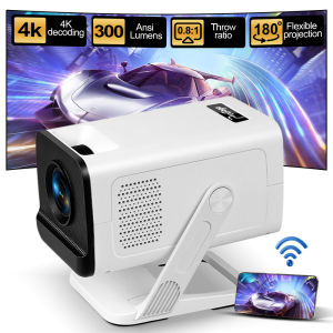 Máy Chiếu PG310 4K Full HD Android 11 WiFi6 BT5.4 Mini Máy Chiếu Video Di Động Rạp Chiếu Phim Tại Nhà Xem Phim Ngoài Trời Với Chức Năng Chiếu Gốc