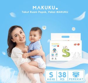 Popok Makuku SAP Diapers Slim Pants NB28 / S38 / M32 / L34 / XL32 / XXL28