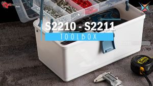 Oxihom S2211 Tool Box Kotak Obat Kotak Penyimpanan Box Mainan Box Plastik Box Pancing