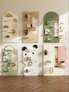 BEIQIVI | Custom Invisible Sliding Door Mirror With Shelving