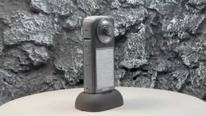 For Insta360 X4 X5 Desktop Stand Silicone Anti-Slip Base Mount Holder for Action Camera Tripod Adapter Parts