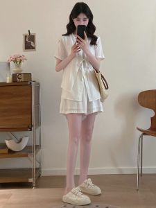 RELNLEX | Bộ Đồ Đi Làm Phong Cách Vintage Dễ Thương