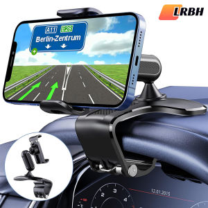 360 Degree Rotation Dashboard Cell Phone Holder for Car Clip Mount Stand Suitable for 4 to 7 inch Smartphones