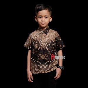 Baju Kemeja Batik Anak Lengan Panjang Laki-laki Cowok Cowo Murah Umur 2-13 Tahun Modern Terbaru 2023 / Kemeja Anak Batik Lengan Panjang Usia 2-13 Th