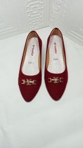 sepatu flat shoes wanita/sepatu kerja elegan/sepatu perempuan/sepatu karet wanita