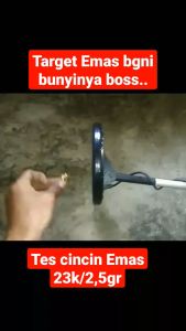 PENGIRIMAN CEPAT KingDetector Underground Metal Gold Detector MD 4030 free baterai 9v / alat pendeteksi emas dalam tanah anti air mulia / alat detektor emas dan logam terbaru bawah tanah dalam air murah