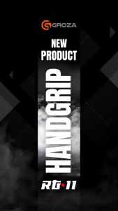 Handgrip Handfat Groza Original Universal RG-11 Handgrip Motor (Mio Sporty Mio Soul Mio J Mio GT Soul GT Xeon Xeon GT 125 Fino Scoopy Karbu Beat Karbu Vario 110 Vario Karbu Spacy Karbu Spin Filano Genio Lexi