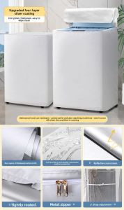 DENGYAOMENG | Waterproof Sun Protection Cover for Washing Machine