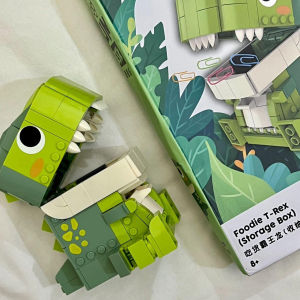 Adorable JAKI Dinosaur Building Blocks Toy Stegosaurus Triceratops 3D Puzzle Desktop Game Educational Children Gift