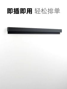 FANTASY E LIFE SVIAO High Quality No Punching Stick Kitchen Menu Clip Hotel Restaurant Kitchen Clip Holder Receipt Clip Holder Aluminum Alloy Order Tab Document Holder Ticket Tabel Receipt Hanging Rack Ticket Bill Check Holder Tab Grabber Clipboard