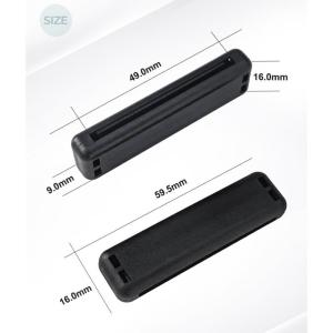 B*2/4Pcs Seat Belt Anti-skid Fixing Limiter Seat Belt Adjuster Clip Car Safety Belt Stopper Buckle Clamp Limiter Car Accessory