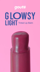 [NEW LAUNCH] Goute Glowsy Light Tinted Lip Balm Hight Pigmented Lipbalm Glossy Lipcare