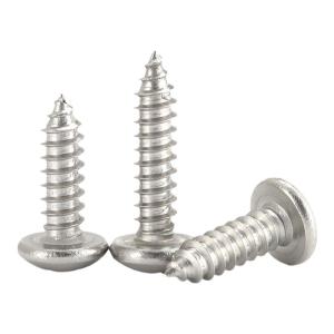 POWER&STRONG | Round Head Cross Recessed 304 Stainless Steel Self-Tapping Screw