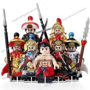 Ancient Hero Yue Fei Loyal and Brave Assembly Bricks Toy