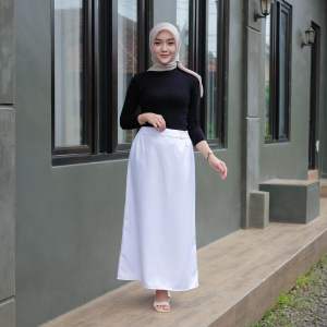 Rok Span A Line - Rok Kerja Wanita - Rok Kantor Wanita - Rok Panjang Sekolah Mahasiswa SD SMP SMA Wanita