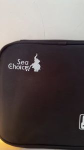 SEA CHOICE Tas Penyimpanan Organizer Kabel Elektronik untuk Kabel Data Pengisi Daya USB C Kartu SD Hard Drive Kabel Pengisi Daya Mouse Power Bank Ponsel Steker Adaptor Daya Aksesori Elektronik