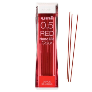 UNI NANO DIA COLOR ERASABLE LEAD - 0.5/0.7 MM