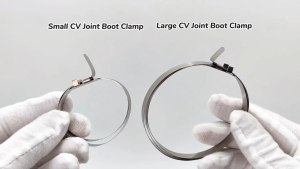 Isi 10 Clam Pengikat Karet Boot Klip CV Joint Ikatan Kabel Baja Tahan Karat