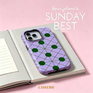 Potdemiel | Light Blue Daisy For Case For iPhone 17 16 15 Pro Max TPU & Anti-Scratch Outer Shell Raised Screen Edge Stylish Design
