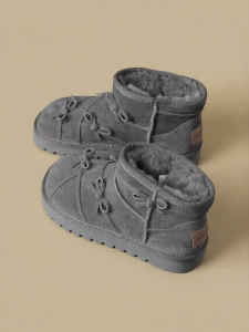 Josiny | Thick Soles Insulated Snow Boots Grey