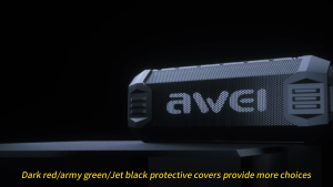 Awei Y280 Portable Wireless Speaker Outdoor Sound Dual Stereo Track AUX TF Card FM IPX4 Waterproof Bluetooth-compatible Speakers For party