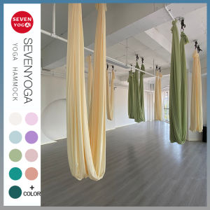 Indoor Professional Yoga Hammock Silk Yoga Mat Home Use Yoga Suspension Rope Air Dance Chinese Style Yoga Cloth