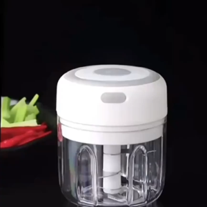 MEEVIDA 250ML Upgrade Version Mini Blender Garlic Chopper Electric Food Chopper Portable Blender Food Processor Meat Grinder Pengisar Serbaguna