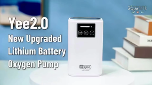 YEE Oxygen Air Pump Ultra Silent Long Capacity Lithium Battery for Aquarium Fish Tank