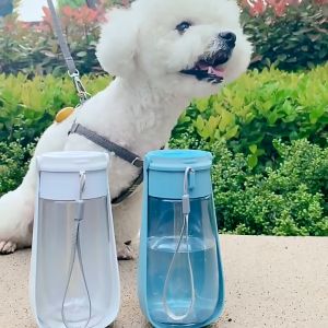 Pet Dog Outdoor Water Bottle Travel Multifunctional Dog Food Cup Pet Water Fountain Drinking Bottle For Dog Dog Water Bottle For Travel Drinking Water For Dog Water Bottle For Dog Pet Water Water Dispenser For Dog