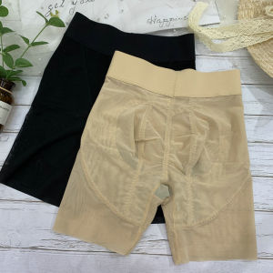 กางเกงทรงสลิมฟิตเอวกลางบางเฉียบสำหรับผู้หญิงในช่วงฤดูร้อน กางเกงชั้นในเสริมกล้ามเนื้อหน้าท้อง ทรงกระชับสัดส่วน เสริมสะโพก ทรงสามส่วน ทรงเข้ารูป