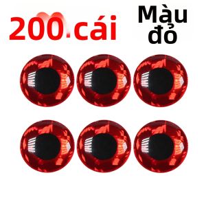200 Chiếc Mắt Cá 3D Holographic Dùng Cho Mồi Câu Cá Biển Đồ Thủ Công Mắt Búp Bê Mồi Câu Giả Nguyên Liệu Làm Mồi Câu.
