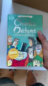 10 Book/set The Charles Dickens English Story Picture Books for Children Learn English Reading Books for 7-10 Year-Old Kids