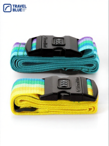 Travel Blue | Reinforced Strapping Belt with Lock