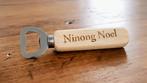 WOODEN BOTTLE OPENER WITH WOODEN HANDLE-ENGRAVED BEST FOR GIFTS AND SOUVENIRS